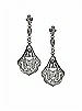 Art Deco Chandelier Earrings