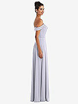 Alt View 3 Thumbnail - Silver Dove Off-the-Shoulder Draped Neckline Maxi Dress