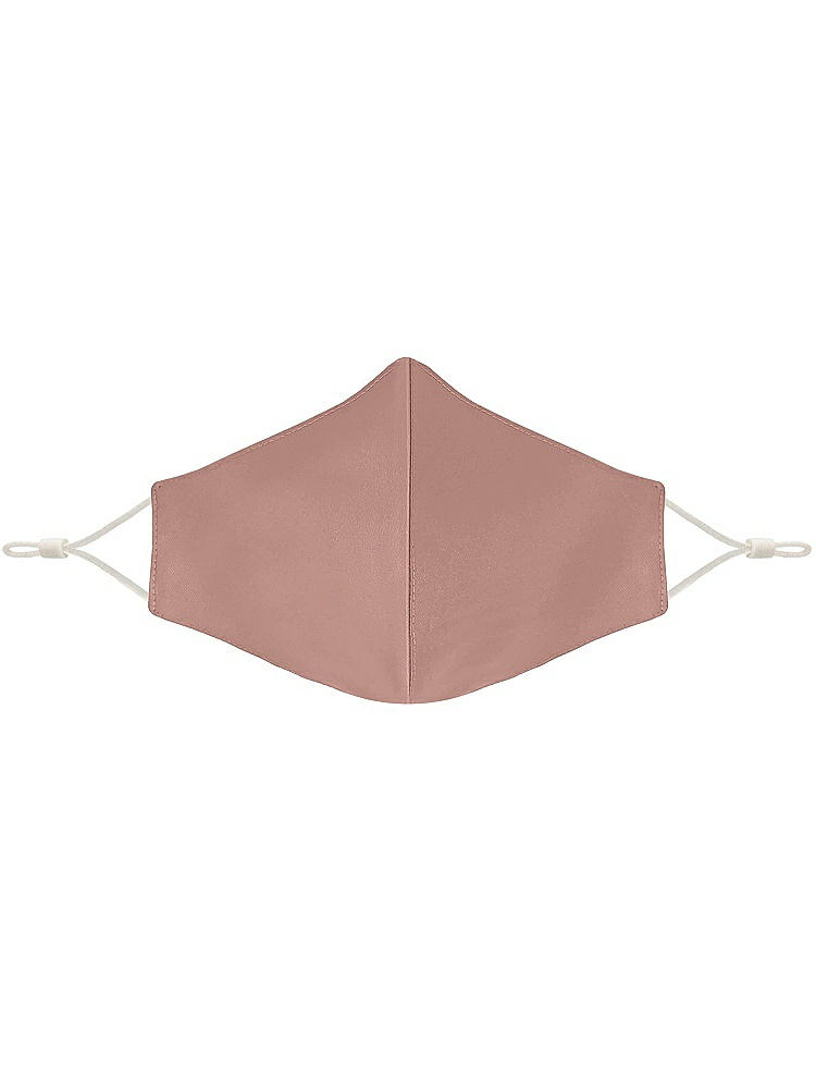 Front View - Neu Nude Satin Twill Reusable Face Mask