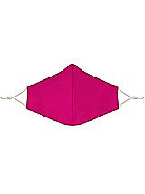 Front View Thumbnail - Think Pink Satin Twill Reusable Face Mask