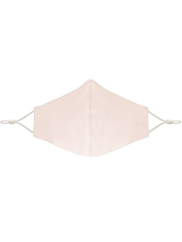 Front View - Blush Crepe Reusable Face Mask