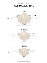 Alt View 1 Thumbnail - Oat Crepe Reusable Face Mask