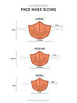 Alt View 1 Thumbnail - Sweet Melon Soft Jersey Reusable Face Mask