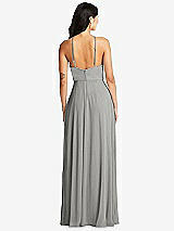 Rear View Thumbnail - Chelsea Gray Bella Bridesmaids Dress BB129