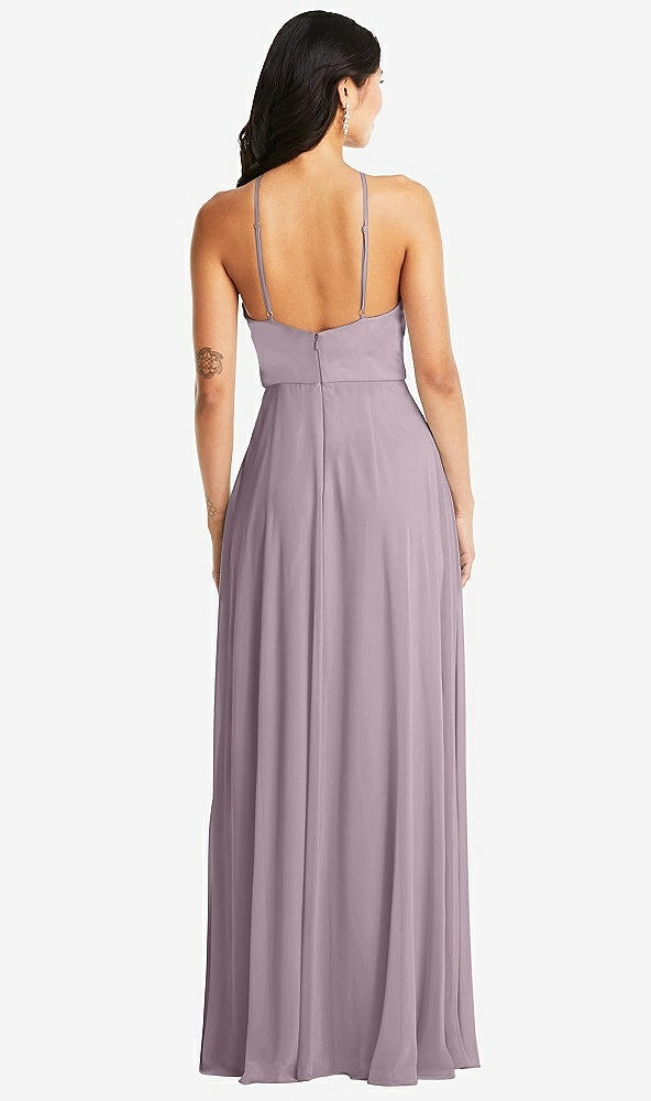 Back View - Lilac Dusk Bella Bridesmaids Dress BB129