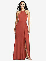 Front View Thumbnail - Amber Sunset Bella Bridesmaids Dress BB129