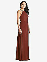 Side View Thumbnail - Auburn Moon Bella Bridesmaids Dress BB129