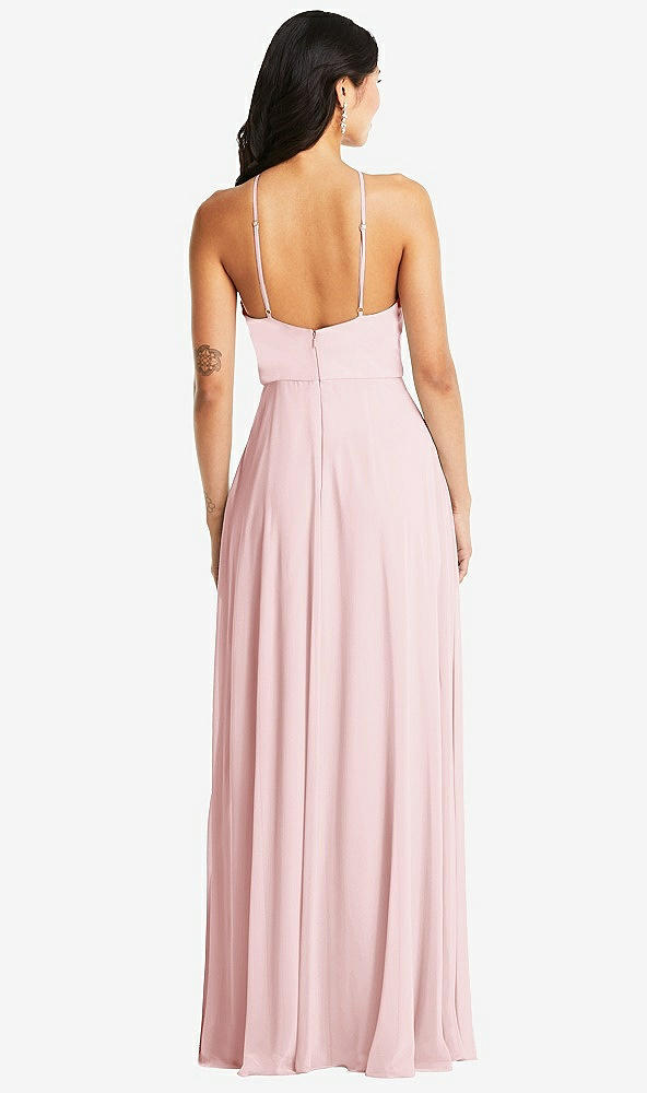 Back View - Ballet Pink Bella Bridesmaids Dress BB129