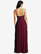 Rear View Thumbnail - Cabernet Bella Bridesmaids Dress BB129