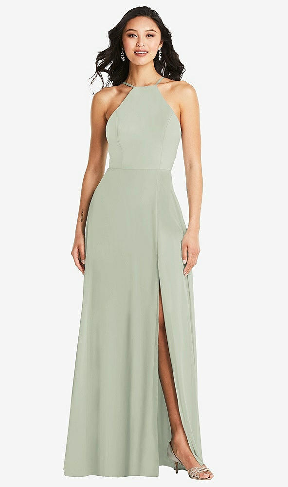 Front View - Celadon Bella Bridesmaids Dress BB129