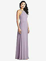 Side View Thumbnail - Lilac Haze Bella Bridesmaids Dress BB129