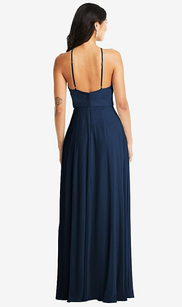 Back View - Midnight Navy Bella Bridesmaids Dress BB129