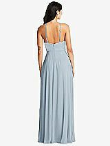 Rear View Thumbnail - Mist Bella Bridesmaids Dress BB129