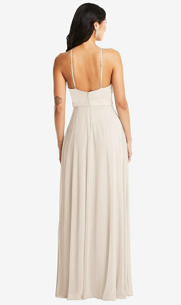 Back View - Oat Bella Bridesmaids Dress BB129