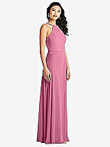 Side View Thumbnail - Orchid Pink Bella Bridesmaids Dress BB129