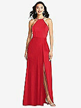 Front View Thumbnail - Parisian Red Bella Bridesmaids Dress BB129