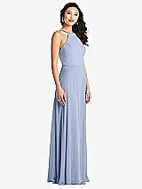 Side View Thumbnail - Sky Blue Bella Bridesmaids Dress BB129