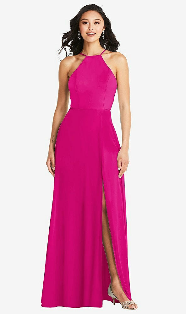 Front View - Think Pink Bella Bridesmaids Dress BB129