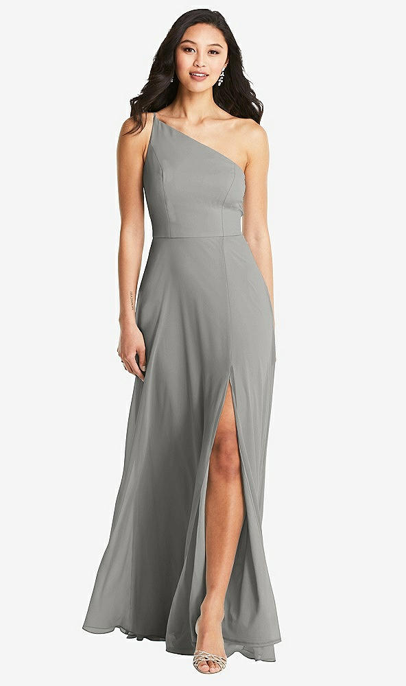 Front View - Chelsea Gray Bella Bridesmaids Dress BB130