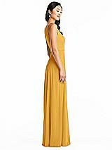 Side View Thumbnail - NYC Yellow Bella Bridesmaids Dress BB130