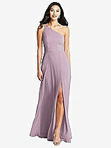 Front View Thumbnail - Suede Rose Bella Bridesmaids Dress BB130