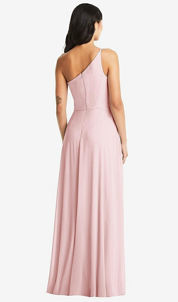 Back View - Ballet Pink Bella Bridesmaids Dress BB130