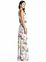 Side View Thumbnail - Butterfly Botanica Ivory Bella Bridesmaids Dress BB130