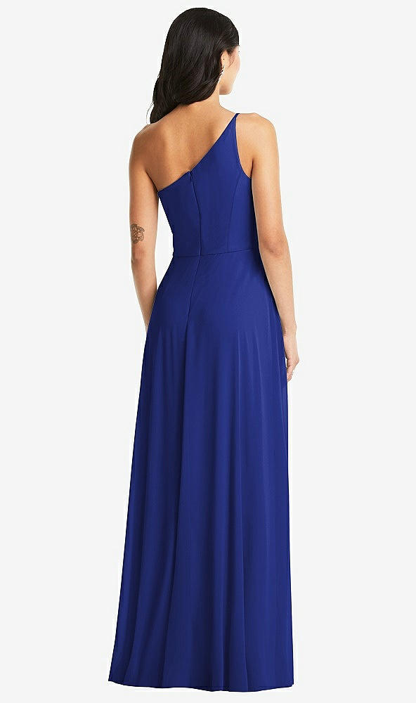 Back View - Cobalt Blue Bella Bridesmaids Dress BB130