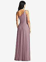 Rear View Thumbnail - Dusty Rose Bella Bridesmaids Dress BB130