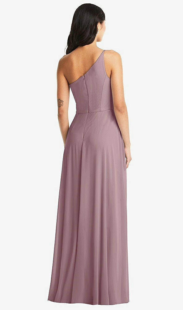 Back View - Dusty Rose Bella Bridesmaids Dress BB130