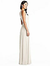 Side View Thumbnail - Ivory Bella Bridesmaids Dress BB130