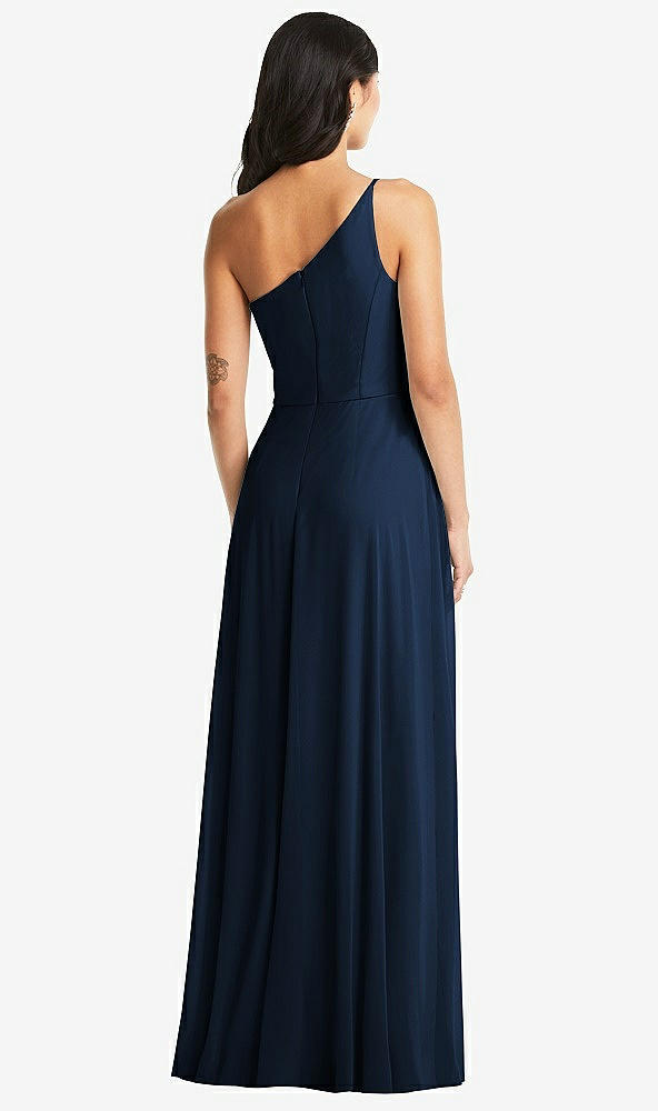 Back View - Midnight Navy Bella Bridesmaids Dress BB130