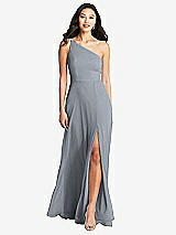 Front View Thumbnail - Platinum Bella Bridesmaids Dress BB130