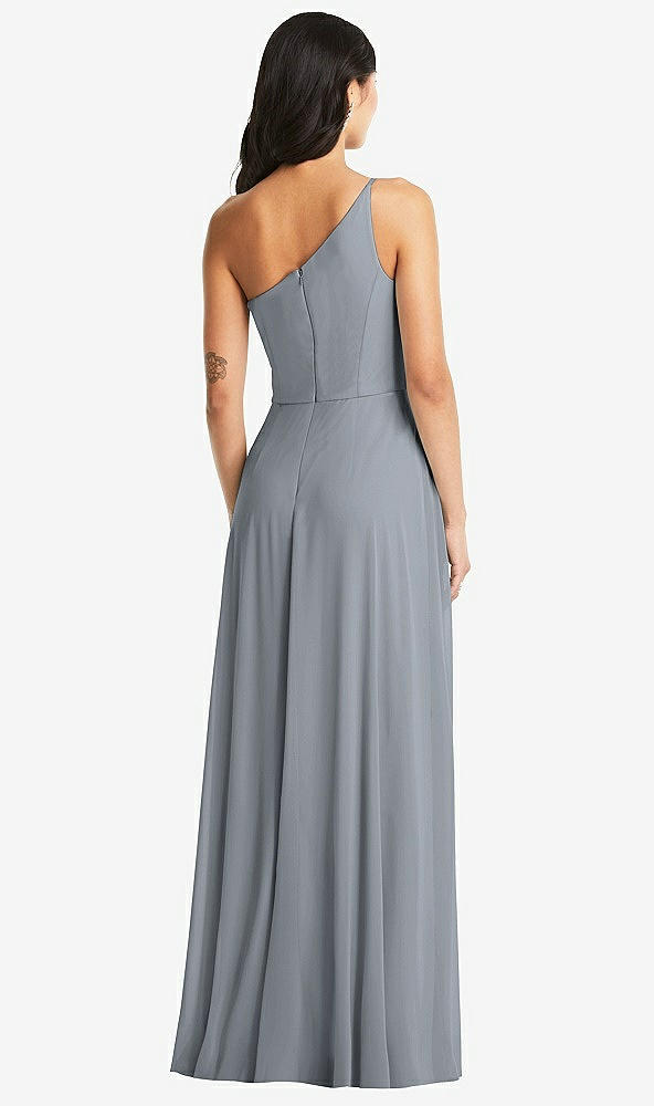 Back View - Platinum Bella Bridesmaids Dress BB130