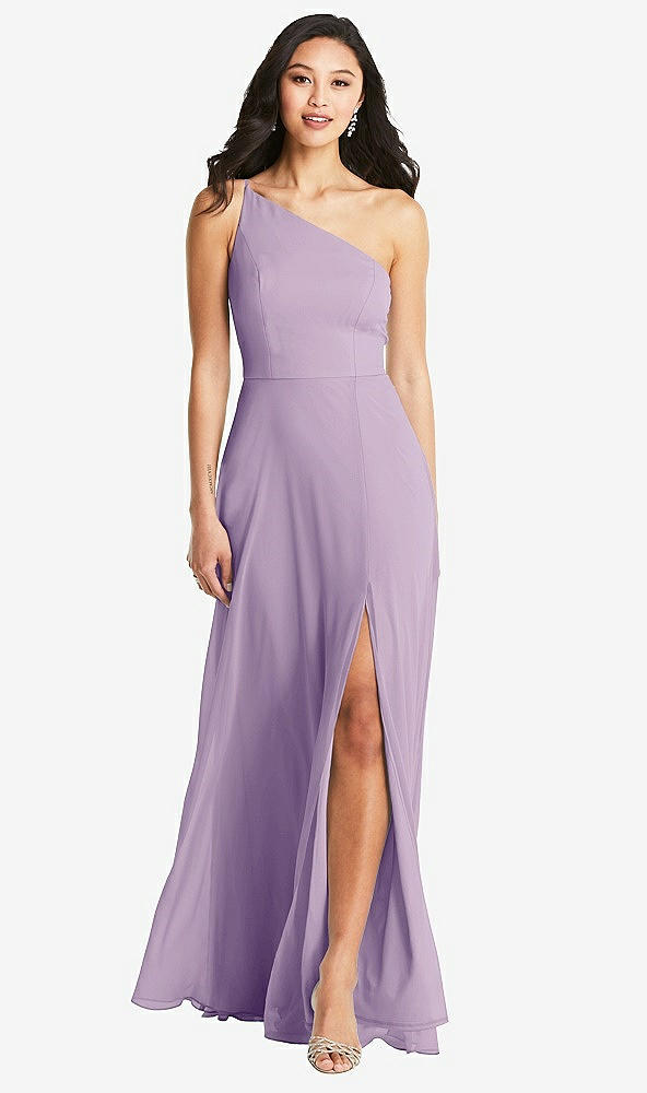 Front View - Pale Purple Bella Bridesmaids Dress BB130