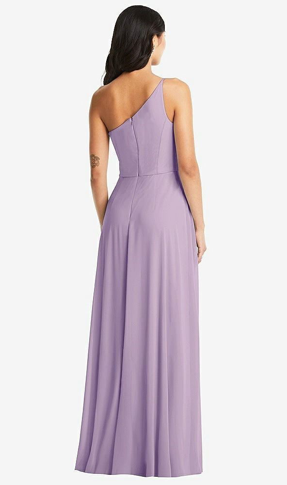 Back View - Pale Purple Bella Bridesmaids Dress BB130