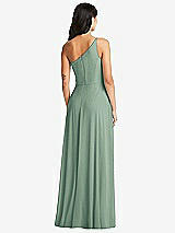 Rear View Thumbnail - Seagrass Bella Bridesmaids Dress BB130