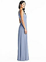 Side View Thumbnail - Sky Blue Bella Bridesmaids Dress BB130