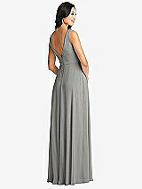 Rear View Thumbnail - Chelsea Gray Bella Bridesmaids Dress BB131