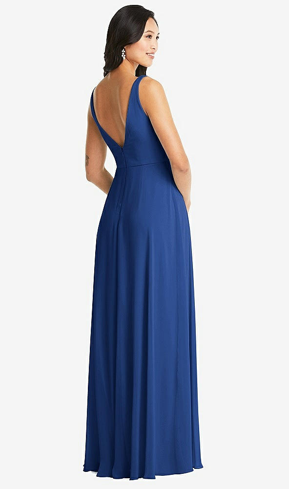 Back View - Classic Blue Bella Bridesmaids Dress BB131