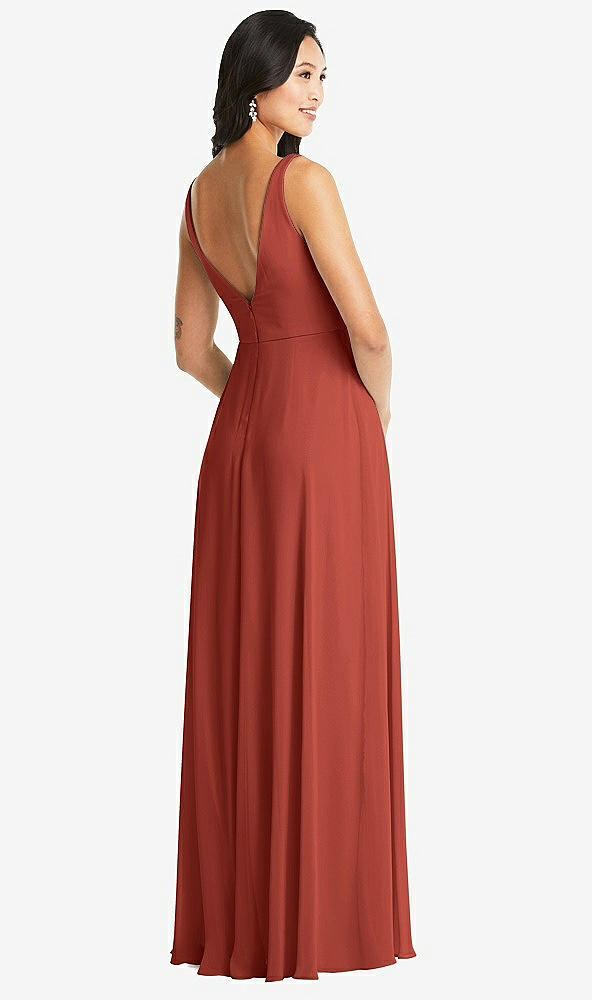 Back View - Amber Sunset Bella Bridesmaids Dress BB131