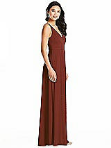 Side View Thumbnail - Auburn Moon Bella Bridesmaids Dress BB131