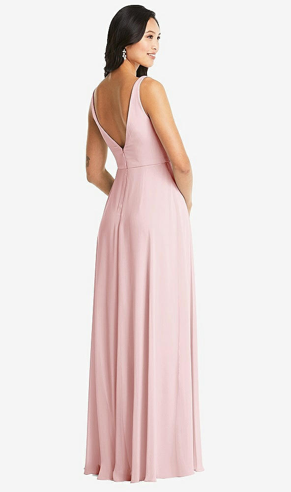 Back View - Ballet Pink Bella Bridesmaids Dress BB131