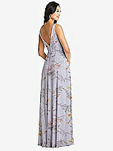 Rear View Thumbnail - Butterfly Botanica Silver Dove Bella Bridesmaids Dress BB131