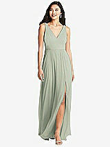 Front View Thumbnail - Celadon Bella Bridesmaids Dress BB131