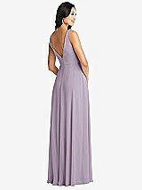 Rear View Thumbnail - Lilac Haze Bella Bridesmaids Dress BB131