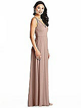 Side View Thumbnail - Neu Nude Bella Bridesmaids Dress BB131