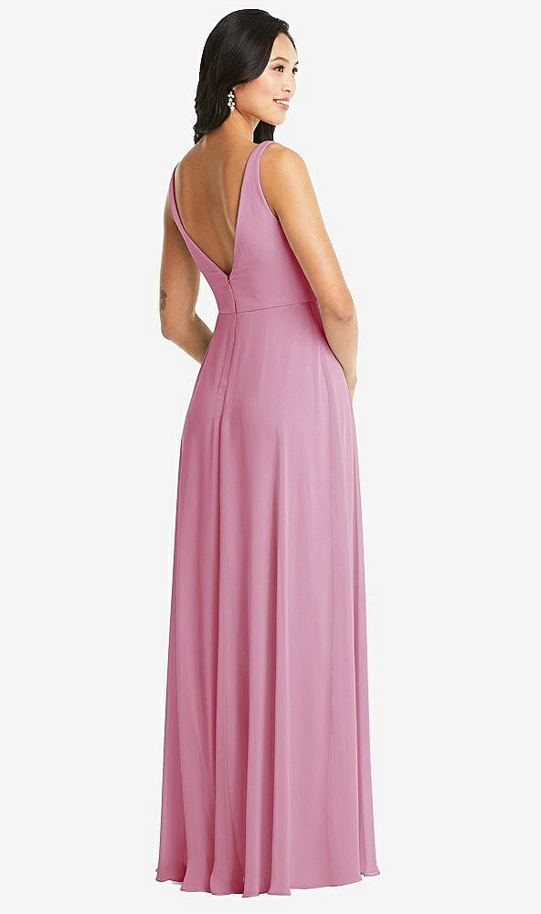 Back View - Powder Pink Bella Bridesmaids Dress BB131