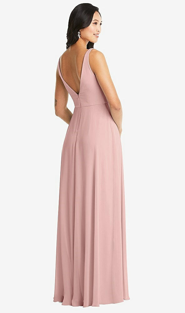 Back View - Rose - PANTONE Rose Quartz Bella Bridesmaids Dress BB131