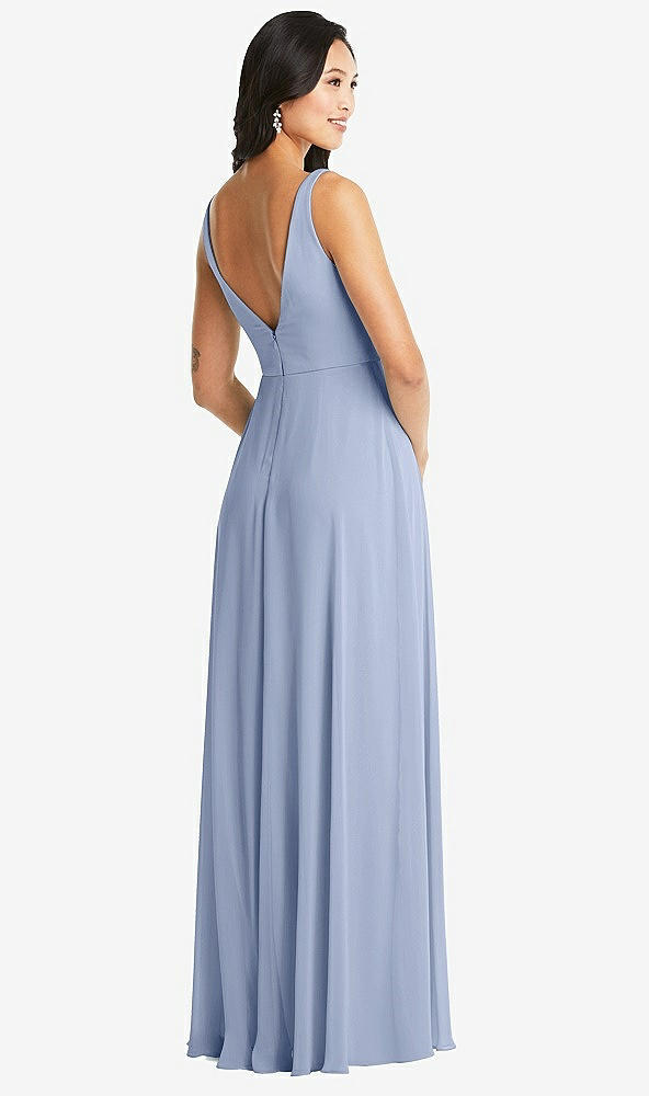 Back View - Sky Blue Bella Bridesmaids Dress BB131